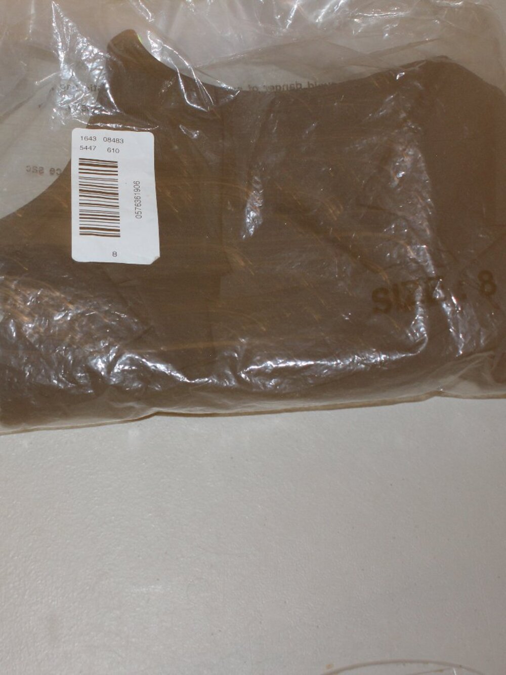 Black Justice Tankini Swim Top Size 8